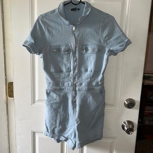 1 piece denim shorts